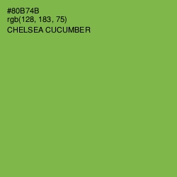 #80B74B - Chelsea Cucumber Color Image